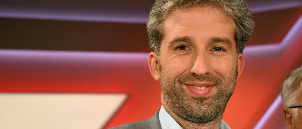 Boris Palmer während eines Talkshow-Auftritts Anfang Oktober