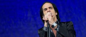 Nick Cave, 2013 bei einem Auftritt auf dem britischen Glastonbury-Festival