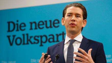 ÖVP-Chef Sebastian Kurz. 