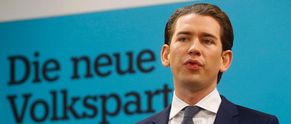 ÖVP-Chef Sebastian Kurz.