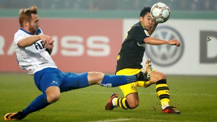 Shinji Kagawa macht in Magdeburg alles klar.
