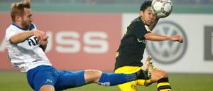 Shinji Kagawa macht in Magdeburg alles klar.