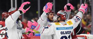 Ein Lauf. Die Eisbären in Köln.