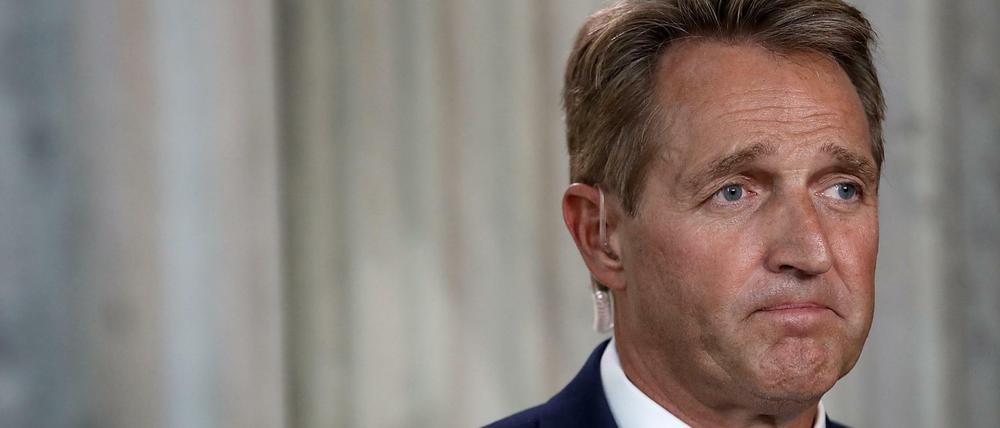Der republikanische Senator Jeff Flake verzichtet auf eine weitere Kandidatur.
