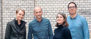 Anja Kühne, Björn Seeling, Nadine Lange und Tilmann Warnecke (von links) beantworteten in 50 Kolumnen Fragen.