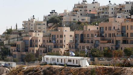 Wohnungen israelischer Siedler in Ost-Jerusalem.