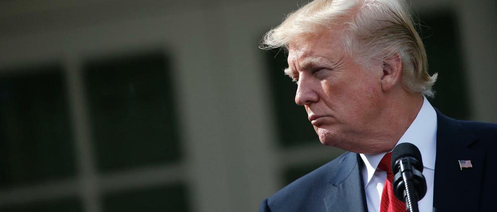 Großes Ego. Kritiker werfen dem amerikanischen Präsidenten Donald Trump Narzissmus vor.