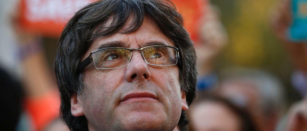 Der katalanische Präsident der Regionalregierung, Carles Puigdemont.
