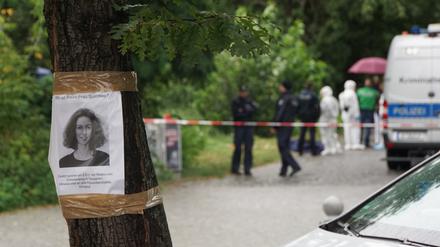 Tatort Tiergarten: Da, wo sie zuletzt gesehen worden war, suchte Susanne Fontaines Ehemann nach ihr.