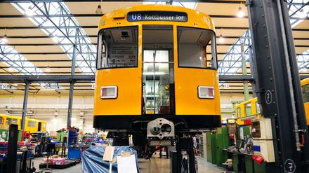 Der BVG mangelt es an U-Bahn-Zügen (hier die U-Bahn-Hauptwerkstatt in der Weddinger Seestraße 49.  