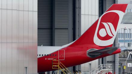 Zurück in den Hangar: Am Freitag fliegt Air Berlin zum letzten Mal.