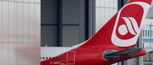 Zurück in den Hangar: Am Freitag fliegt Air Berlin zum letzten Mal.