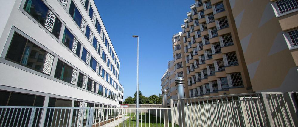 Die JVA Tegel in Berlin-Reinickendorf.