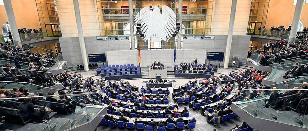 Volles Haus. Die Abgeordneten wählten am Dienstag das Parlamentspräsidium.