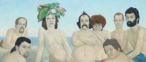 Freiheitstrau. Erich Kissings Gemälde "Leipziger am Meer"