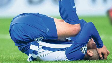 Umfall-Erscheinungen. Hertha wirkt angeschlagen, auch weil ihr Kapitän Vedad Ibisevic seine Form sucht und nicht trifft.