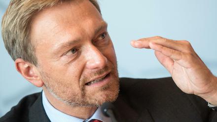 Der FDP-Vorsitzende Christian Lindner.