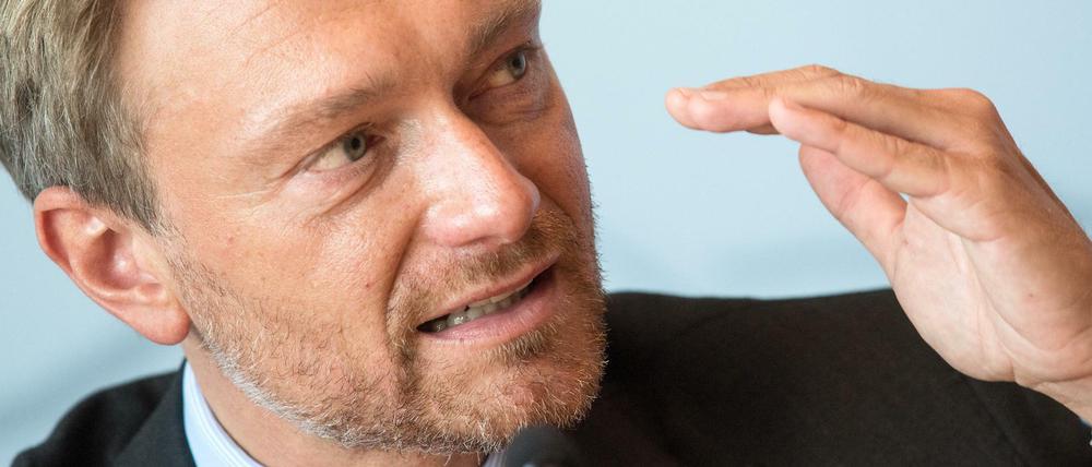 Der FDP-Vorsitzende Christian Lindner.