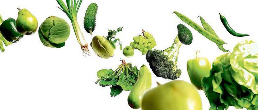 Gesundes Grün. Vegetarische Ernährung liegt im Trend.