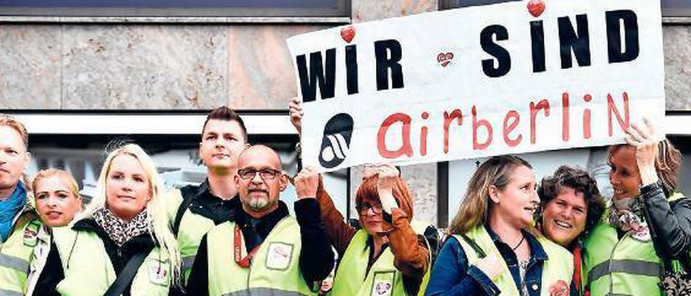 ....gewesen. Heute Abend landet der letzte Flug der Air Berlin in Tegel. 