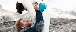 Sorge um den Nachwuchs. Jan Zabeils Vater-Sohn-Story „Drei Zinnen“ mit Alexander Fehling gewann den Förderpreis in Hof.