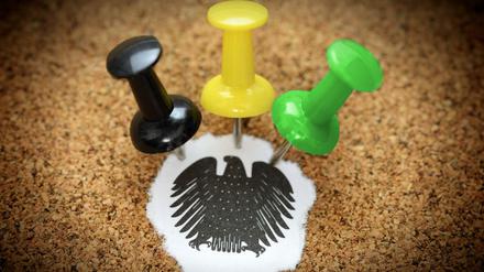 Union, FDP und Grüne führen zurzeit Sondierungsgespräche.