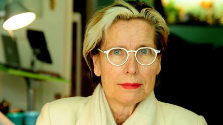 Silvia Bovenschen in ihrer Wohnung in Berlin-Charlottenburg.