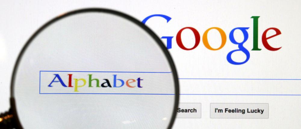Der Gewinn bei Alphabet stieg vor allem dank hoher Werbeeinnahmen.