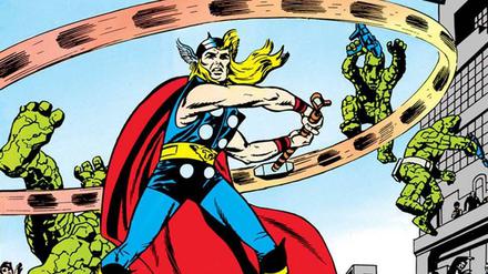 Premiere: Stan Lee und Jack Kirby ließen Thor in „Journey Into Mystery“ 1962 zum ersten Mal in einem Comic auftreten. 