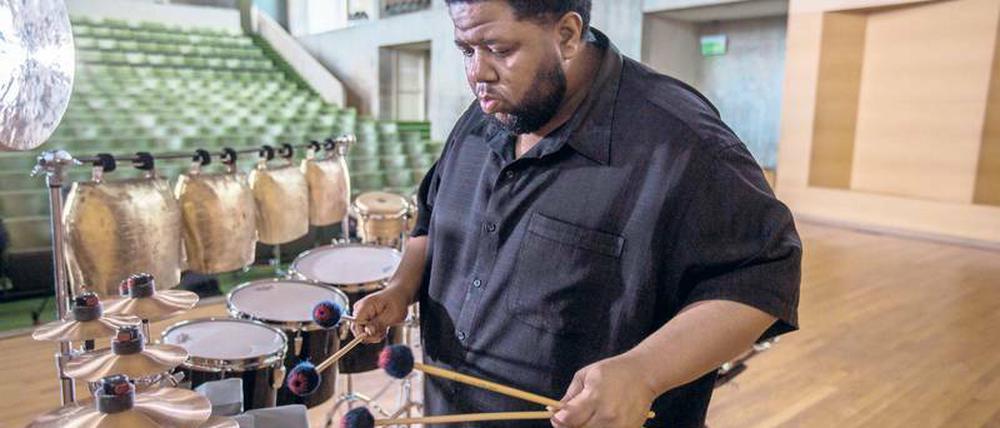 Mit einem MacArthur „Genius“ Grant ausgezeichnet. Tyshawn Sorey.