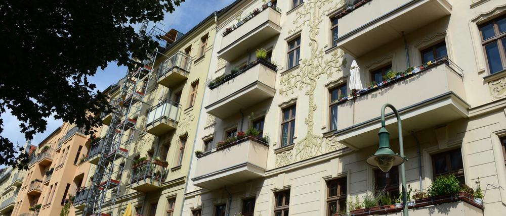 Altbauten in Friedrichshain (Symbolbild).