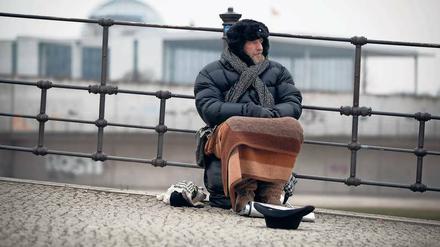 Der Zustrom von osteuropäischen Obdachlosen lastet schwer auf den Sozialeinrichtungen der Stadt. 