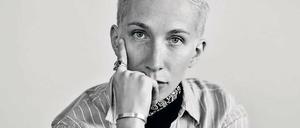 Autor und Aktivist. iO Tillett Wright aus New York. 