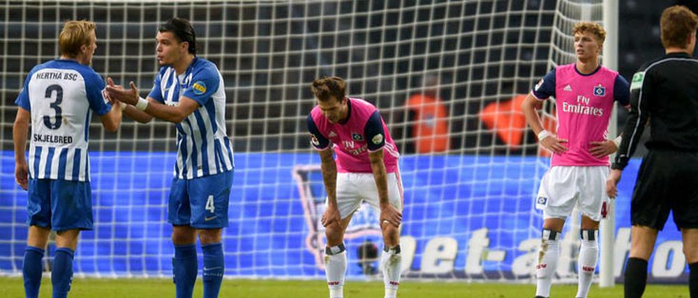 Reden wir mal drüber. Bei Hertha ist doch alles im Lot.