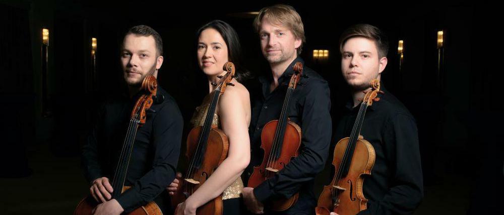 Das Streichquartett der Staatskapelle Berlin setzt bis Juni 2018 das Schubert-Jahr fort.