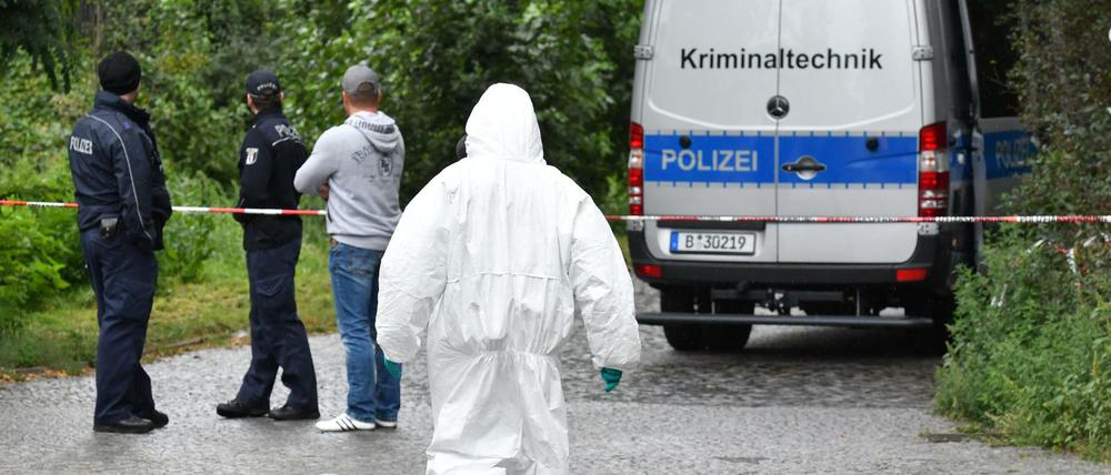 Tatort Tiergarten. Hier wurde Susanne Fontaine am 5. September ermordet.