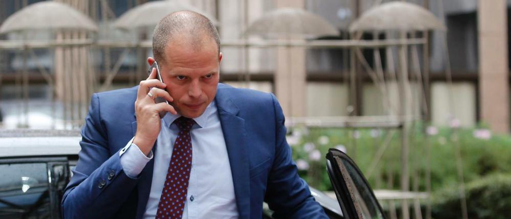 Theo Francken, Belgiens Staatssekretär für Asyl und Migration.