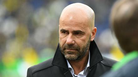 Dortmunds Trainer Peter Bosz.