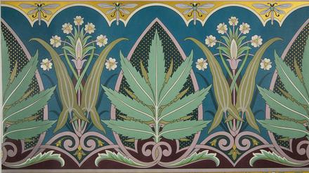 Karl Krumbholz: Das vegetabile Ornament, Dresden 1879. Tafel Nummer 14.