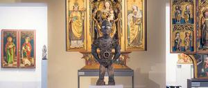Willkommen. Mangaaka-Kraftfigur, derzeit im Berliner Bode-Museum zu sehen. 
