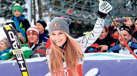Voll dabei: Lindsey Vonn hat in diesem Winter noch viel vor, deshalb startet sie am Samstag beim Saisonauftakt in Sölden sogar im Riesenslalom.