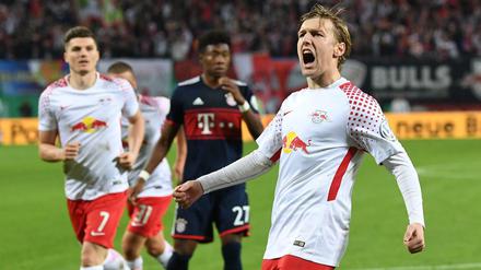 Emil Forsberg und seine Leipziger Teamkollegen spielen furiosen Fußball mit Plan.