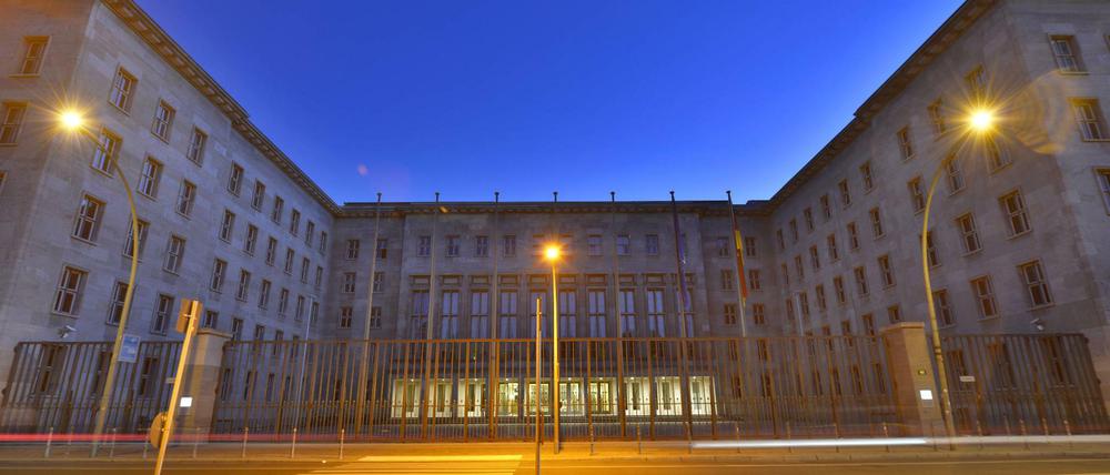 Machtbau mitten in Berlin: Das Bundesministerium der Finanzen in der Wilhelmstraße.