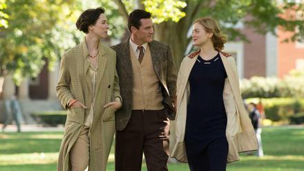 Elizabeth (Rebecca Hall) und William Marston (Luke Evans) mit ihrer gemeinsamen Geliebten Olive (Bella Heathcote).