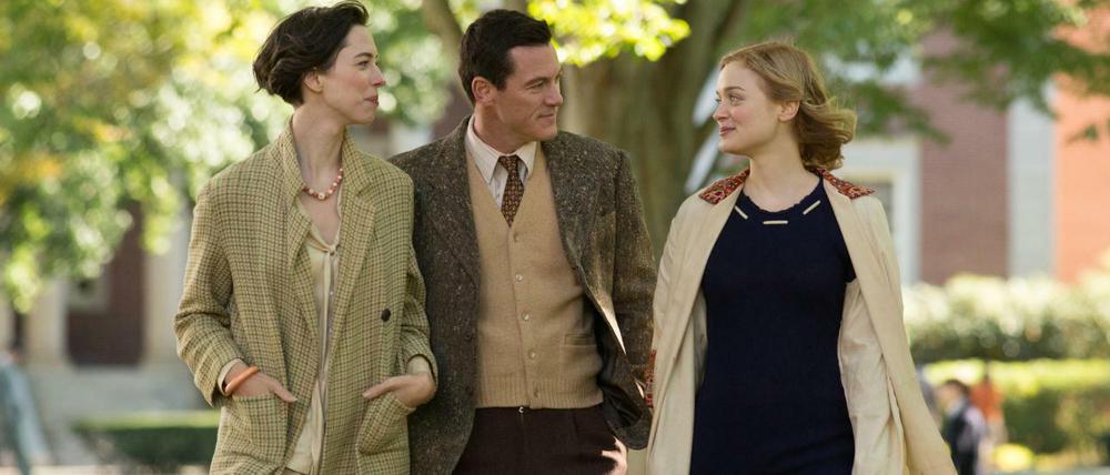 Elizabeth (Rebecca Hall) und William Marston (Luke Evans) mit ihrer gemeinsamen Geliebten Olive (Bella Heathcote).