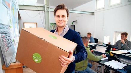 Elf Millionen Kisten im Monat versendet Hellofresh-Gründer Dominik Richter inzwischen – auf dem Bild im Jahr 2012. 