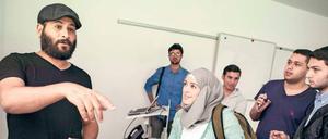 Hier geht’s an die Uni. Wie die anderen Hochschulen hat die FU ihre Angebote für Geflüchtete seit 2016 stark erweitert. 