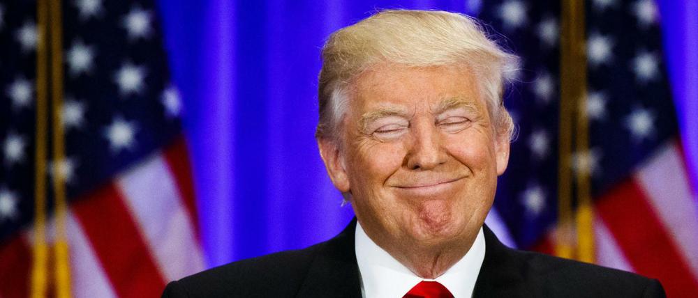 Donald Trump bei einer Wahlkampfveranstaltung im Juni 2016