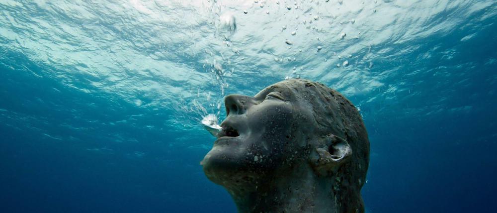 Geht die Welt unter? Skulptur des britischen Künstlers Jason de Caires Taylor 