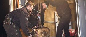 Anfang Oktober barg der Kampfmittelräumdienst der Polizei am Innsbrucker Platz eine 250 Kilogramm schwere Fliegerbombe. Anwohner wurden in Sicherheit gebracht, Stadtautobahn und Ringbahn gesperrt. 